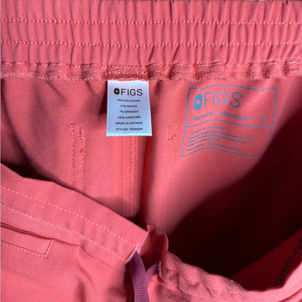 FIGS Yola Skinny Scrub Pants Clay SMALL Limited Edition - Picture 5 of 8